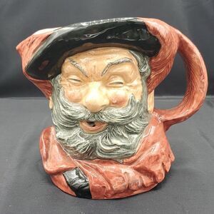 Sir John Falstaff Vintage Royal Doulton Collector Toby Mug Pitcher Shakespear